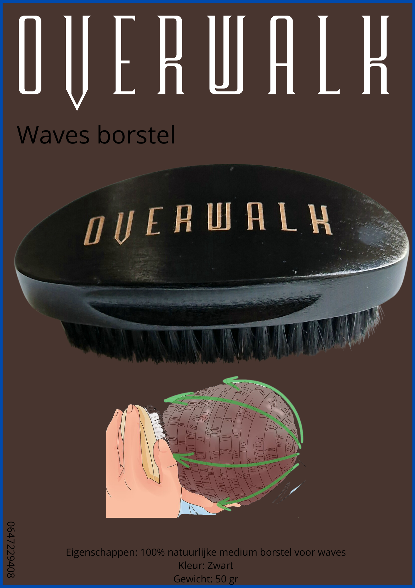 Waves & styling brush - hard